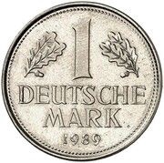 1 Deutsche Mark Bolivar Overstrike reverse image