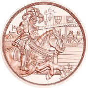 10 Euros Chivalry, Austria, 2019 reverse image
