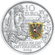 10 Euros Chivalry; coloured obverse image