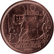 10 Euros Courage obverse image