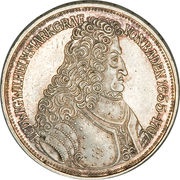 5 Deutsche Mark Markgraf von Baden, Germany, 1955 reverse image