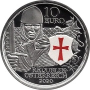 10 Euros Courage; coloured obverse image