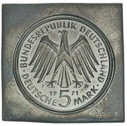 5 Deutsche Mark Martin Luther - Pattern obverse image