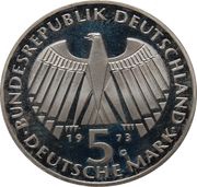 5 Deutsche Mark Frankfurter Nationalversammlung obverse image