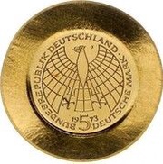 5 Deutsche Mark Nicolaus Copernicus - Pattern obverse image