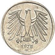 5 Deutsche Mark Pattern obverse image