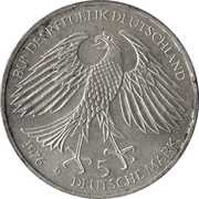 5 Deutsche Mark von Grimmelshausen obverse image