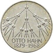 5 Deutsche Mark Otto Hahn, Germany, 1979 reverse image