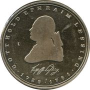 5 Deutsche Mark Gotthold Ephraim Lessing, Germany, 1981 reverse image