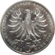 5 Deutsche Mark Friedrich der Große obverse image