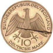 10 Deutsche Mark Olympic Games in Munich - Pattern obverse image