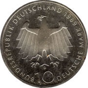 10 Deutsche Mark 2000 Years Bonn obverse image