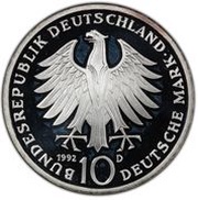 10 Deutsche Mark Order "Pour le Merite" obverse image