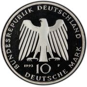 10 Deutsche Mark 1000 Years Potsdam obverse image