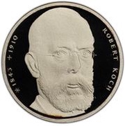 10 Deutsche Mark Robert Koch, Germany, 1993 reverse image