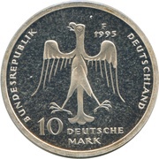 10 Deutsche Mark 800th Anniversary of the Death of Henry the Lion obverse image