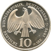 10 Deutsche Mark Peace of Westphalia obverse image