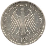 10 Deutsche Mark Dom Aachen obverse image