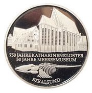 10 Deutsche Mark Naval Museum Stralsund, Germany, 2001 reverse image