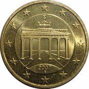 10 Euro Cents 2nd map obverse image