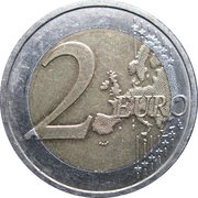 2 Euros Treaty of Rome reverse image