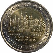 2 Euros Bundesländer - "Mecklenburg-Vorpommern" obverse image