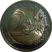 2 Euros Bundesländer - "Hamburg" reverse image