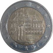 2 Euros Bundesländer - "Bremen" obverse image