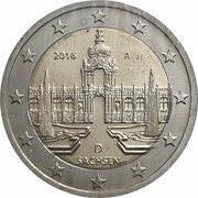 2 Euros Federal states - "Saxony" obverse image