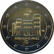 2 Euros Bundesländer - "Rheinland-Pfalz" obverse image