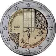 2 Euros Kneeling to Warsaw obverse image