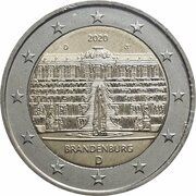 2 Euros Bundesländer - "Brandenburg" obverse image