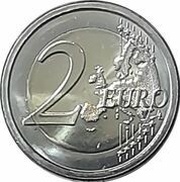 2 Euro Constitution of St. Paul's Church, Germany, 2024 reverse image