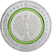 5 Euros Temperate Zone obverse image