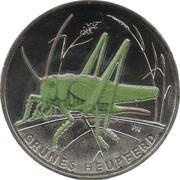 5 Euros Green grasshopper, Germany, 2024 reverse image