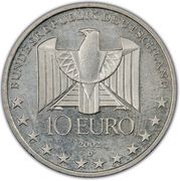 10 Euros German Subways Anniversary obverse image