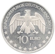 10 Euros Justus von Liebig obverse image