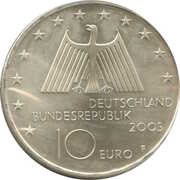 10 Euros Ruhr Industrial District obverse image