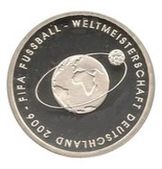 10 Euros FIFA 2006 World Cup, Germany, 2004 reverse image