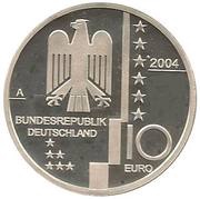 10 Euros Bauhaus Dessau obverse image