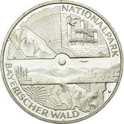 10 Euros Bavarian Forest National Park, Germany, 2005 reverse image