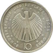10 Euros FIFA 2006 World Cup obverse image