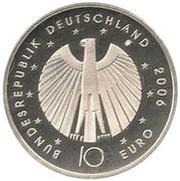 10 Euros FIFA 2006 World Cup obverse image