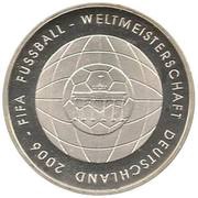 10 Euros FIFA 2006 World Cup, Germany, 2006 reverse image