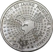 10 Euros Treaties of Rome, Germany, 2007 reverse image
