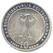 10 Euros Wilhelm Busch obverse image