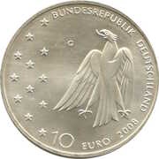 10 Euros Franz Kafka obverse image