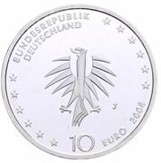10 Euros Gorch Fock obverse image