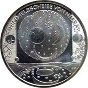 10 Euros Nebra Sky Disc, Germany, 2008 reverse image