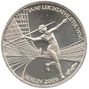 10 Euros IAAF World Championships, Germany, 2009 reverse image